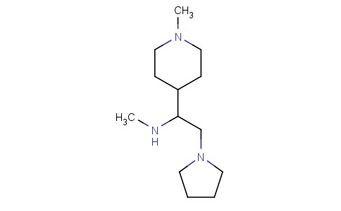 METHYL-[1-(1-METHYL-PIPERIDIN-4-YL)-2-PYRROLIDIN-1-YL-ETHYL]-AMINE